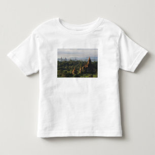 Camiseta Infantil Templos ao nascer do sol, Bagan, Myanmar