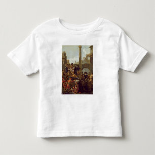 Camiseta Infantil Tempo do carnaval em Roma, 1653 (óleo em canvas)