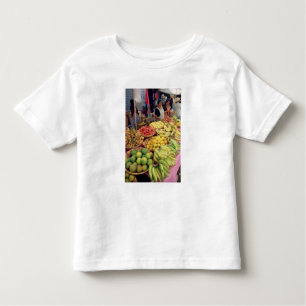 Camiseta Infantil Tenda das frutas e legumes