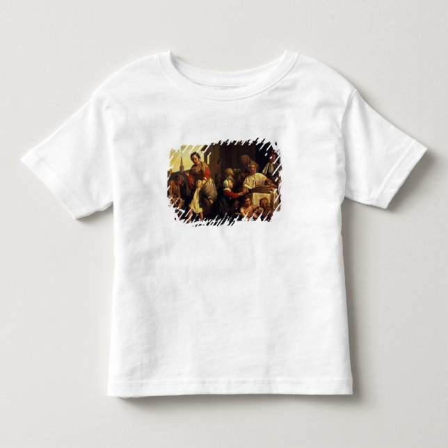 Camiseta Infantil Tendendo os órfão (Frente)
