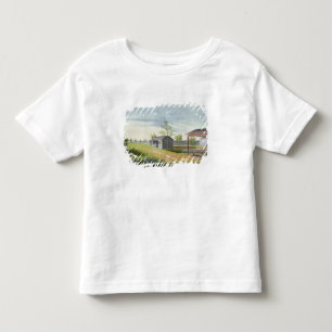 Camiseta Infantil Tendendo plantas de chá (w/c no papel)