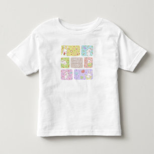 Camiseta Infantil Tenha Um Feliz Dia: Óptica Ilustração De Coelhinho