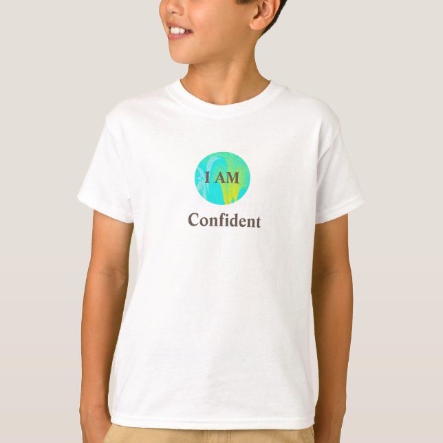 Camiseta infantil "Tenho Confiança" (Frente)