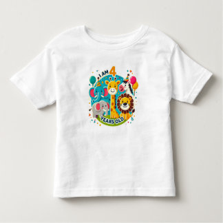 Camiseta Infantil Tenho quatro anos.
