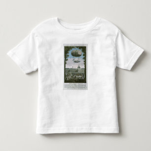 Camiseta Infantil Terceiro vôo de Nicholas Robert e seu