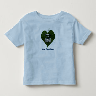 Camiseta Infantil Terra - Anagrama do Coração