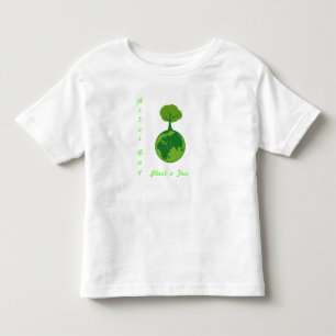 Camiseta Infantil Terra & Árvore -