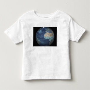 Camiseta Infantil Terra completa que mostra a evaporação