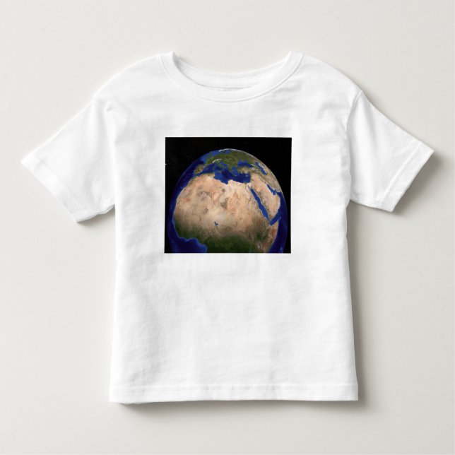 Camiseta Infantil Terra da Próxima Geração do Mármaco Azul 3 (Frente)