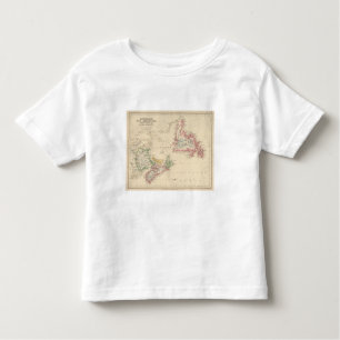 Camiseta Infantil Terra Nova, Novo Brunswick, Nova Escócia