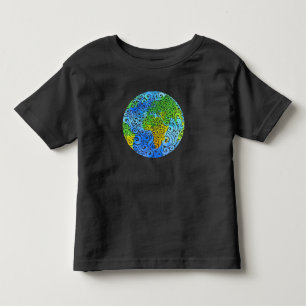 Camiseta Infantil Terra suave