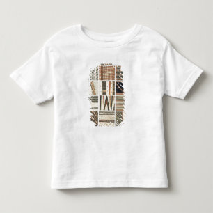 Camiseta Infantil Teste padrão do tapa polinésio do cozinheiro
