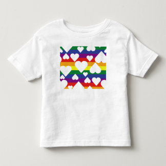 Camiseta Infantil Teto Arco-Íris Branco