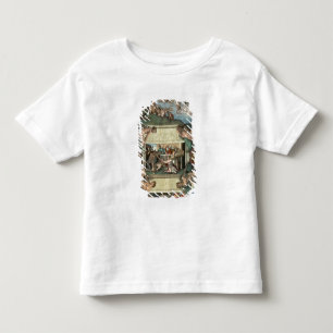 Camiseta Infantil Teto da capela de Sistine