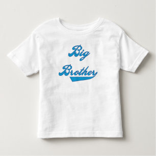 Camiseta Infantil Texto Azul do Big Brother