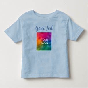 Camiseta Infantil Texto para Adicionar Imagem de Carregamento de Mod