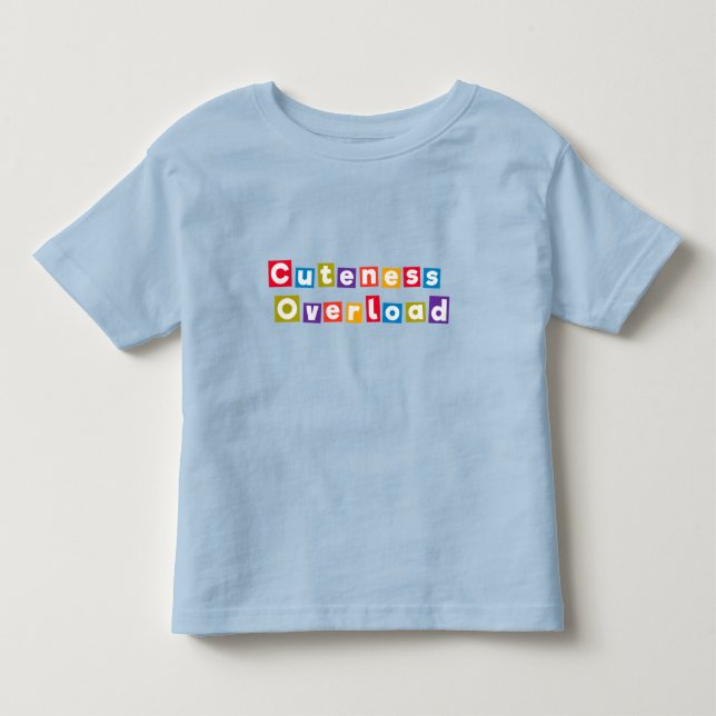 Camiseta Infantil Texto Vibrante com Palavras de Superdose de Cutene (Frente)