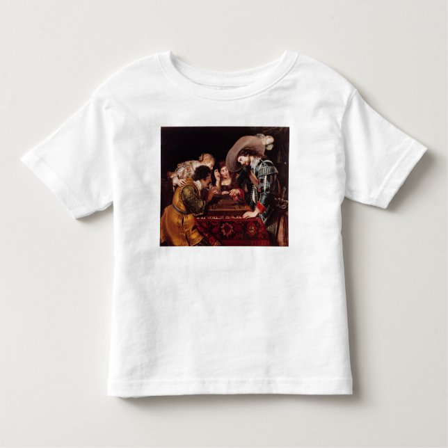 Camiseta Infantil The Game da gamão (Frente)