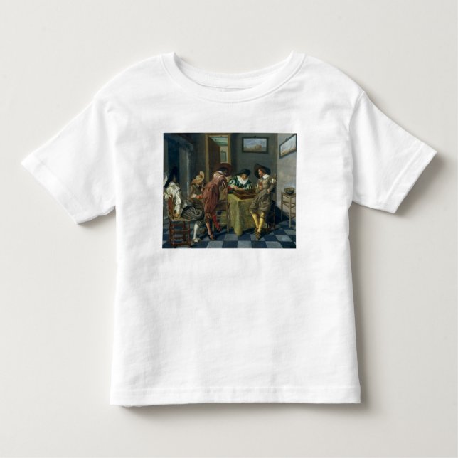 Camiseta Infantil The Game da gamão (Frente)