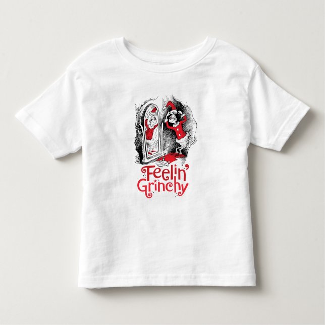 Camiseta Infantil The Grinch | Feeling Grinchy (Frente)