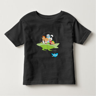 Camiseta Infantil The Jetsons   The Family Flying Car