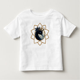 Camiseta Infantil The Swan Who Guards the Moon.  