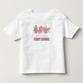 Camiseta Infantil This Is My First Rodeo