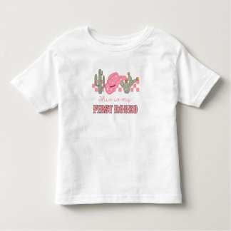 Camiseta Infantil This Is My First Rodeo