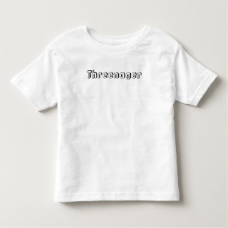 Camiseta Infantil Threenager
