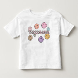 Camiseta Infantil Threenager 3rd Birthday
