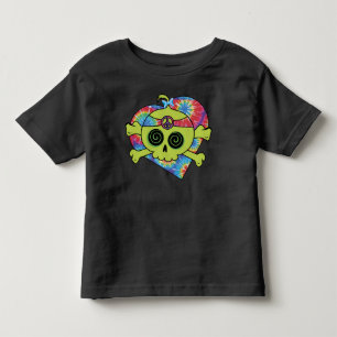 Camiseta Infantil Tie Dye Skull