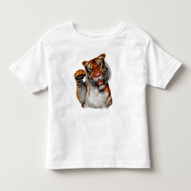 Camiseta Infantil Tiger, Tiger Toddler (Frente)
