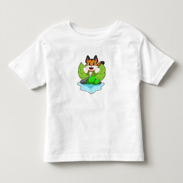 Camiseta Infantil Tigre à Espera (Frente)