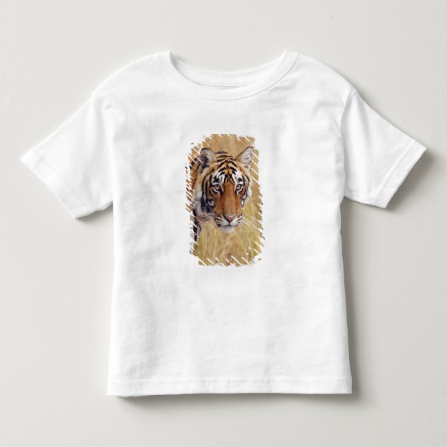 Camiseta Infantil Tigre-de-bengala-real (Frente)