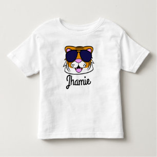 Camiseta Infantil Tigre óptimo personalizado
