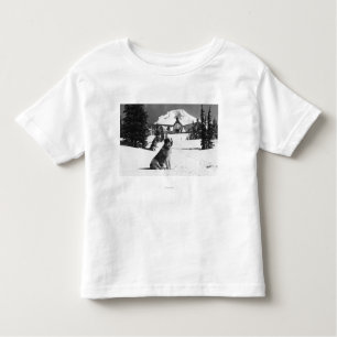 Camiseta Infantil Timberline Lodge e "Lady" o dono