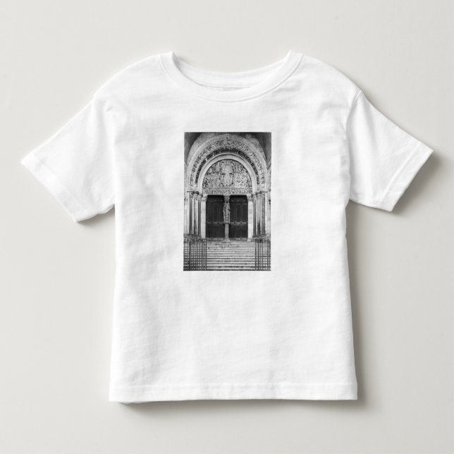 Camiseta Infantil Tímpano com o último julgamento (Frente)