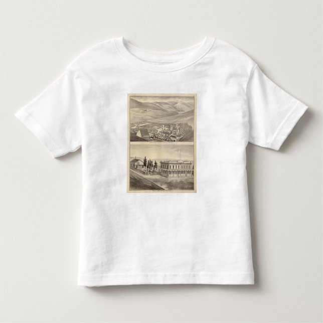 Camiseta Infantil Tintureiro, propriedades de Hupers (Frente)