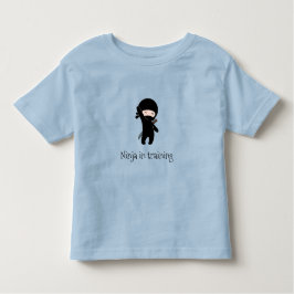 Camiseta Infantil Tiny Happy Ninja em treinamento