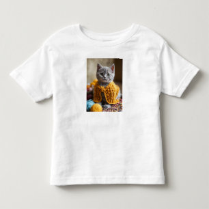 Camiseta Infantil Tiny Kitten, t-shirt de grande personalidade