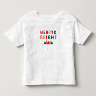 Camiseta Infantil Tipografia Verde Vermelho e Castanho