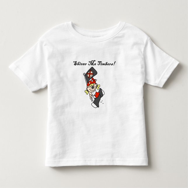 Camiseta Infantil Tirita eu madeiras (Frente)