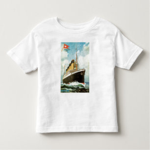 Camiseta Infantil Titanic no Sea Toddler Ringer T