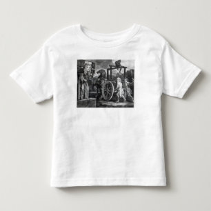 Camiseta Infantil Titus Oates no terceiro dia de sua punição