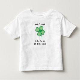 Camiseta Infantil Tivemos sorte de ser uma camiseta-criança gêmea ir