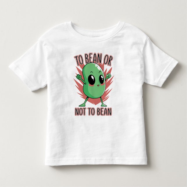Camiseta Infantil To bean or not to bean (Frente)