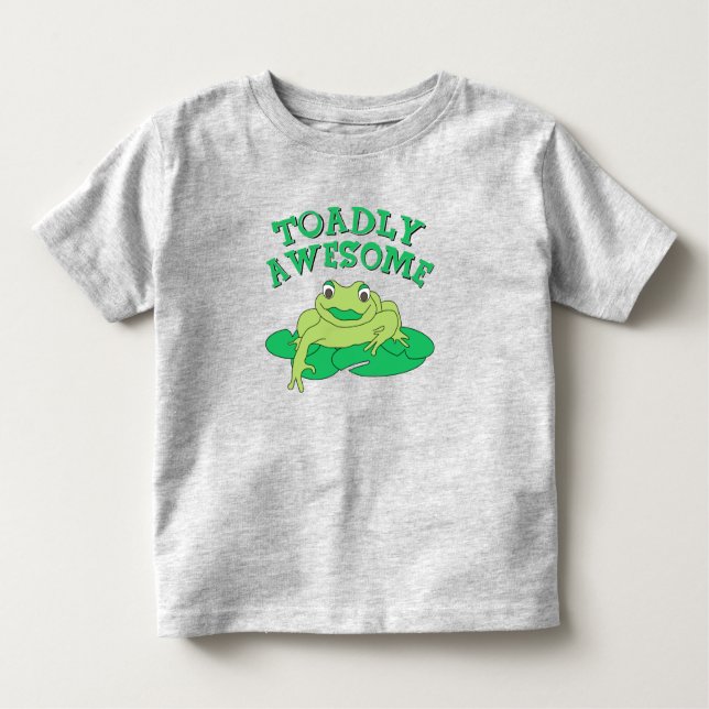 Camiseta Infantil TOADly incrível (Frente)