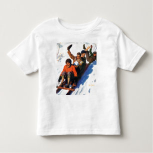 Camiseta Infantil Tobagganing