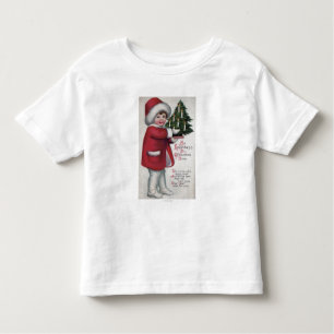 Camiseta Infantil Toda a felicidade na maré do Natal