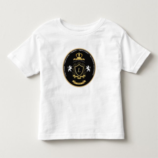 Camiseta Infantil Toddler/Baby Lewis Crest T-shirt (Frente)